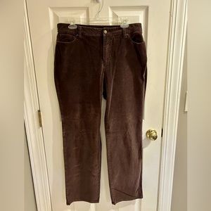 Women’s chocolate brown jeans